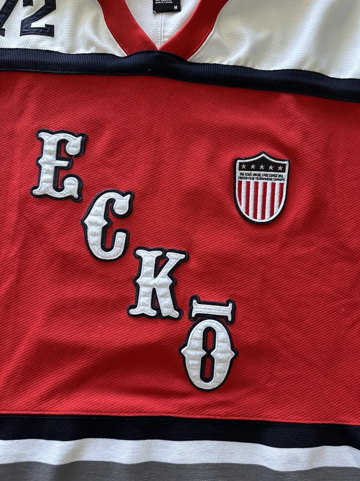 Camiseta De Colección Ecko Unlimited 72 Seven Deuce Talla M Hockey Cosida Y2K Hip Hop Foto 3 de 4