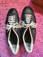 Vintage Spot Bilt Cleats Shoes Kangaroo Leather Football Soccer Sz 11  used.