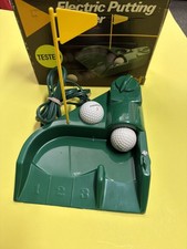 JEF Electric Putting Partner JR-100 Golf Putting Trainer with Box Balls