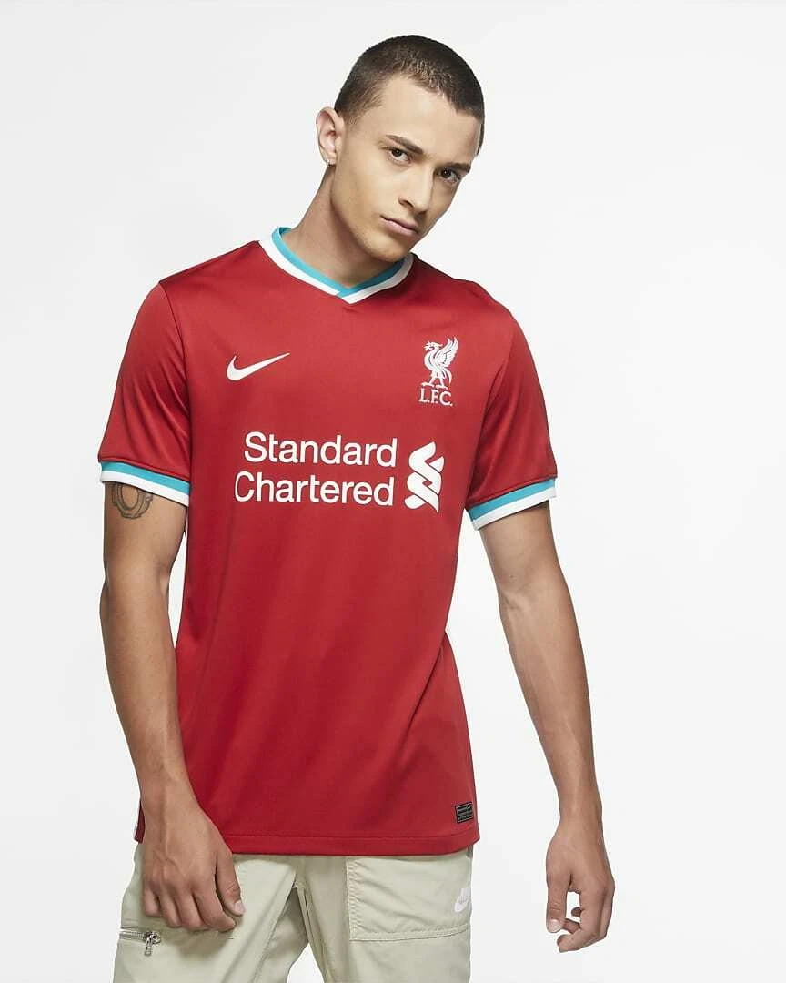 Nike Liverpool FC 2020/21 Stadium Red Home Jersey Men&#039;s Size Medium 194496169263 | eBay