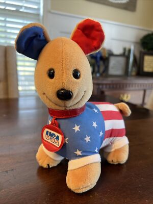 Vintage 1992 Avon USA Spanky Doodle Doggie 8” Plush Puppy! Super