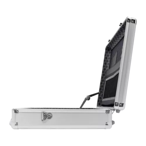 Maletín rígido de aluminio de gran capacidad con cerradura de combinación con bolsillo - Imagen 10 de 17