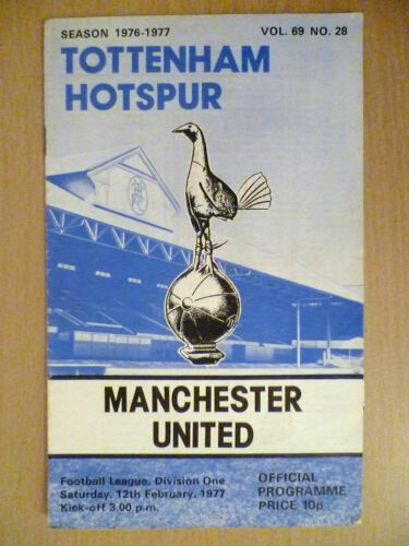 Manchester United v Everton official programme 12/03/1983 F.A. Cup