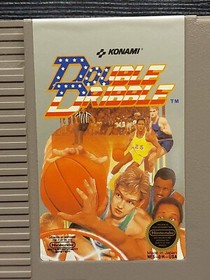 Cartucho Doble Dribble Nintendo NES Solo AD Aut&eacute;ntico/Probado - (Ver Fotos)