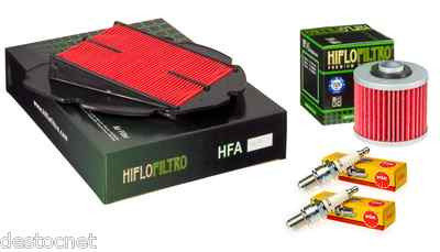 Kit D'entretien Yamaha TDM 850 - Huile 10W40 4L + Filtres Air/huile + Bougies NGK (modèles 1991-2001)