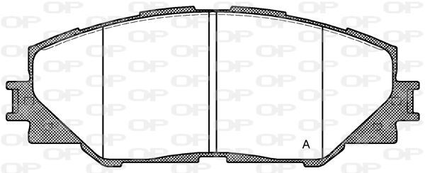 Plaquettes de frein Toyota Rav4 4WD pour trajets montagne et route
