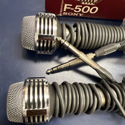 Sony F500-S Dynamic Microphone  Never Used
