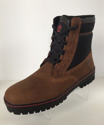 NEW TIMBERLAND Spruce Mountain WP Warm Lined Boot, Rust Full  display picture 1