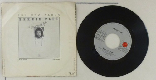 7" Singolo Vinile - Bernie Paul – Notte Dopo Notte - S10828 K75 - Bild 2 von 2