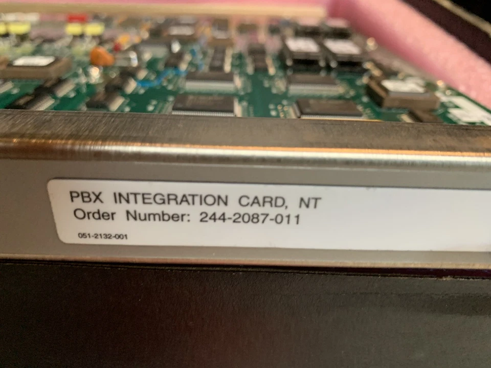Tarjeta de integración Octel 244-2087-011 PIC-N Nortel Foto 2 de 3