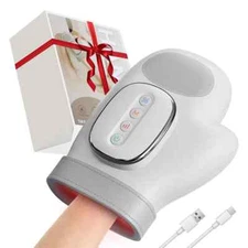 Cordless Hand Massager with Heat and Compression for Arthritis and Carpal Tunnel