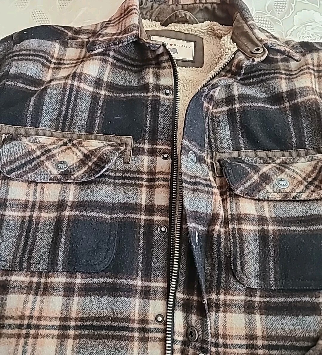 Dakota Grizzly Men's Burke Shirt Jacket Size M Wood-blend Shell | eBay