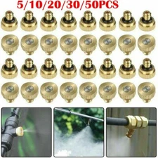 Outdoor Misting Cooling System Garden Tool Irrigation Water Mister Nozzles USA