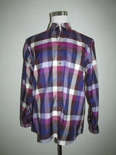 New Jos. A. Bank Traveler's Collection Size L Check Dress Sportshirt