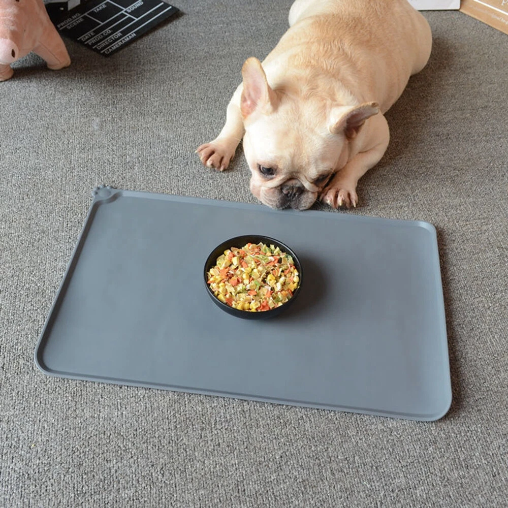 Silicone Pet Placemat Dog Food Mat Cats Bowl Pad Pet Feeding Mats