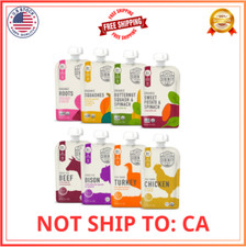 Serenity Kids Baby Food Pouches Puree with Ethically Sourced Meats