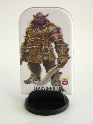 Pathfinder Battles Pawns / Tokens - #072 Scarvinious - Ironfang Invasion