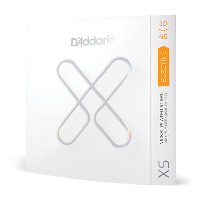 D Addario XS Nickel Coated Electric Guitar Strings 10-46 Regular Light Pack