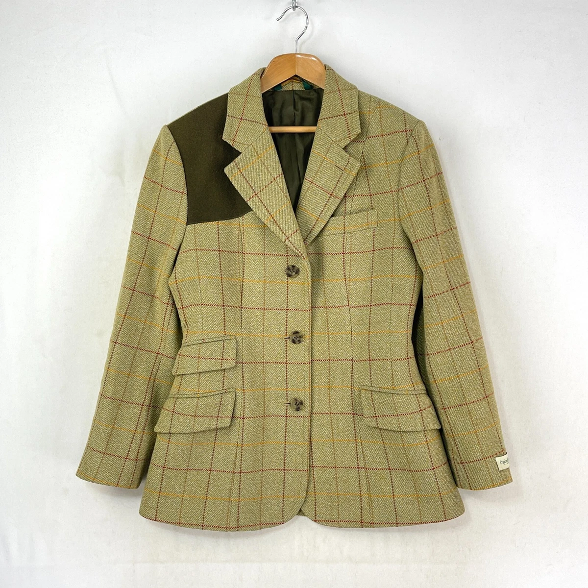 ブラックサイン Black Sign Tweed Hunting Coat 38 Black Tweed Jennings Jacket | Pomander Place
