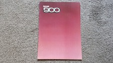 SAAB 900 SALES BROCHURE 1984