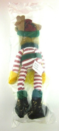 Avon Christmas Bend Around Friends Reindeer 2002 Fabric and Wire - Picture 3 of 4