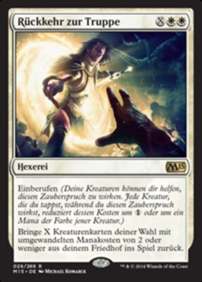Rückkehr zur Truppe / Return to the Ranks  - MAGIC 2015 -  deutsch  (nm -)  Rare
