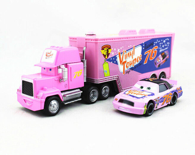 2-PCS TRUCK&CAR DISNEY PIXAR CARS DIECAST MCQUEEN TOY CAR BOY GIFT U.S.WAREHOUSE - Picture 28 of 75