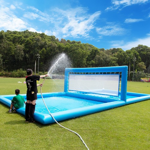10x5x2.1m PVC Inflatable Volleyball Pool Court with Air Pump for Adults Kids - Picture 3 of 8