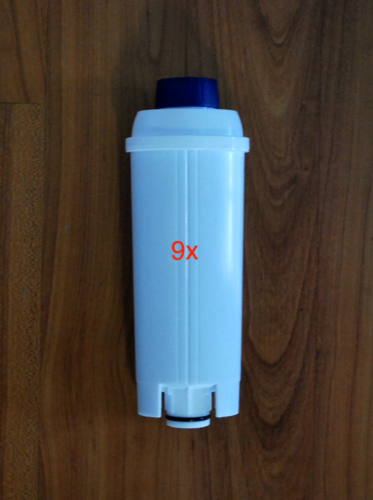 9 Stück Filterpatronen Wasserfilter Filter für DeLonghi  💫 wie DLSC002 - Afbeelding 1 van 6