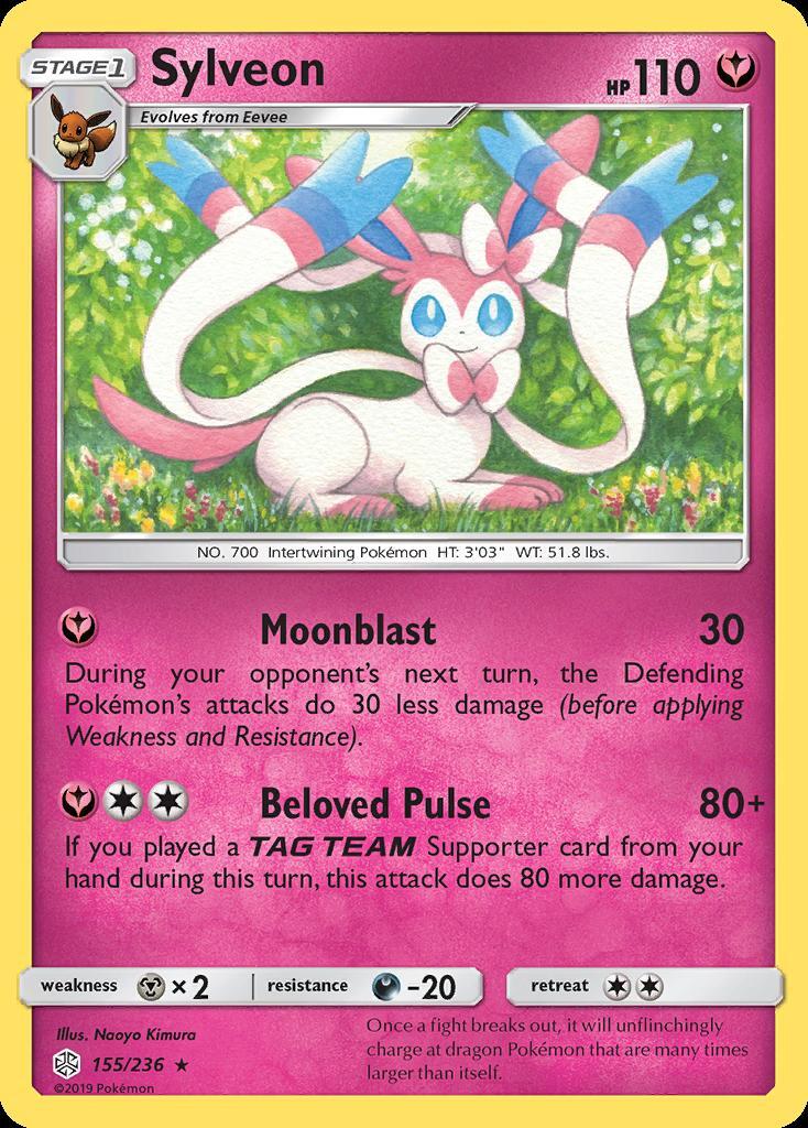 Pokemon Sylveon (155/271) Cosmic Eclipse LP
