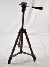 amazon basics tripod stand lightweight 50" with storage bag adjustable mount