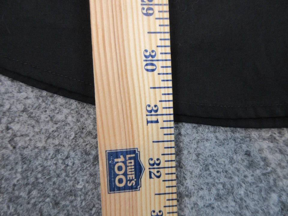 Airwalk Shirt Mens Extra Large Black Button Up Skater Casual Lightweight Pocket - Image 4 of 4