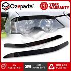 <!--F#f_0-->For Ford Falcon BA BF Headlight Eyelids Eyelid Eyebrows Eye Lids Black Pair NEW<!--F/-->