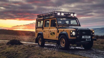 Land Rover Defender Works V8 Trophy 2021 High Res Wall Decor Print Photo Poster