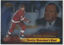 1998-99 Bowman's Best Scotty Bowman's Best #SB7 Steve Yzerman Detroit Red Wings 