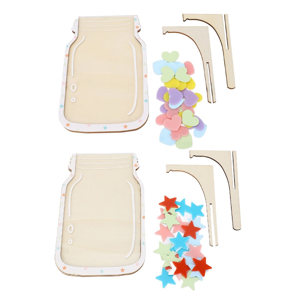 HG Reward Jar For Kids Solid Wood Positive Behavior Incentive