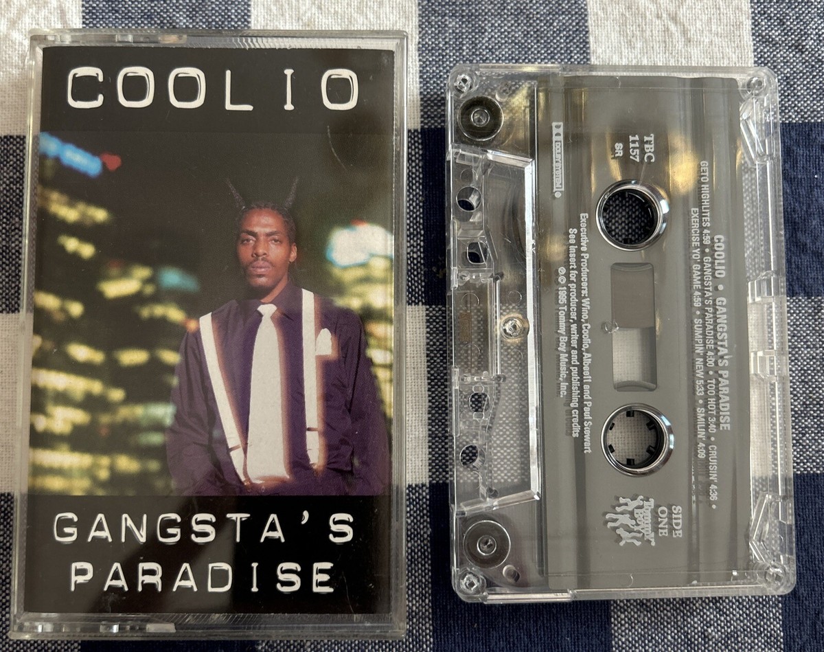 Coolio - Gangsta's Paradise (1995) Cassette Tape, Clean Edition