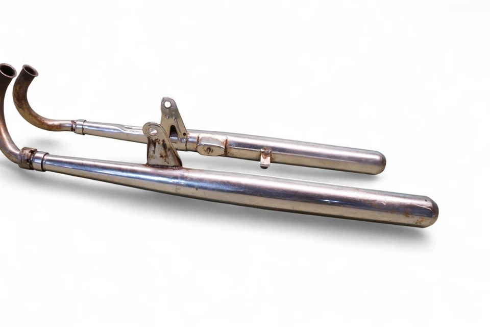 Yamaha CS3 RD200 200 1972 silenciador deflectores de escape *2662 #1 Foto 3 de 4