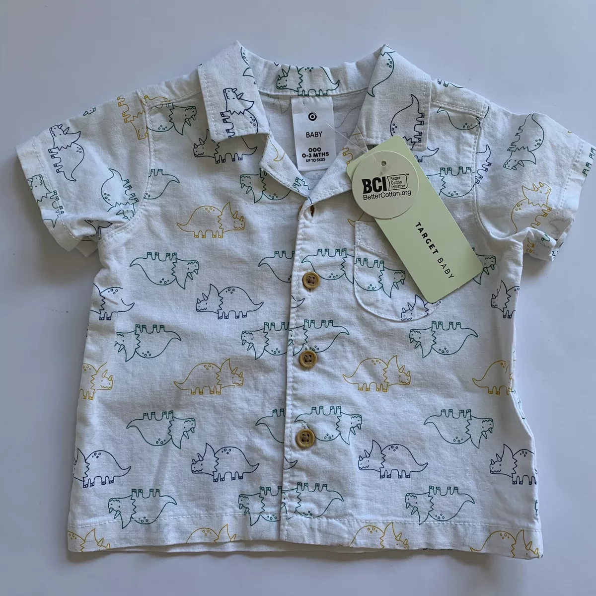 Baby boy polo shop button up