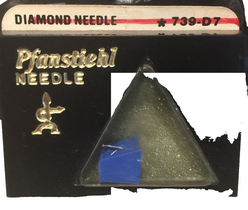 Pfanstiehl Superb diamond record needle 618-DS73 replaces Piezo