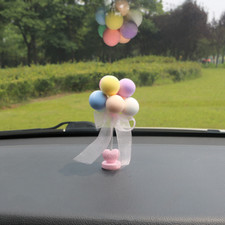 1pc Sway Colorful Balloon Car Interior Furnishing Articles Decor Ornament