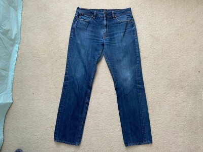 J.Crew The Sutton Men's Straight Fit Mid Rise Medium Wash Denim Jeans 32x29