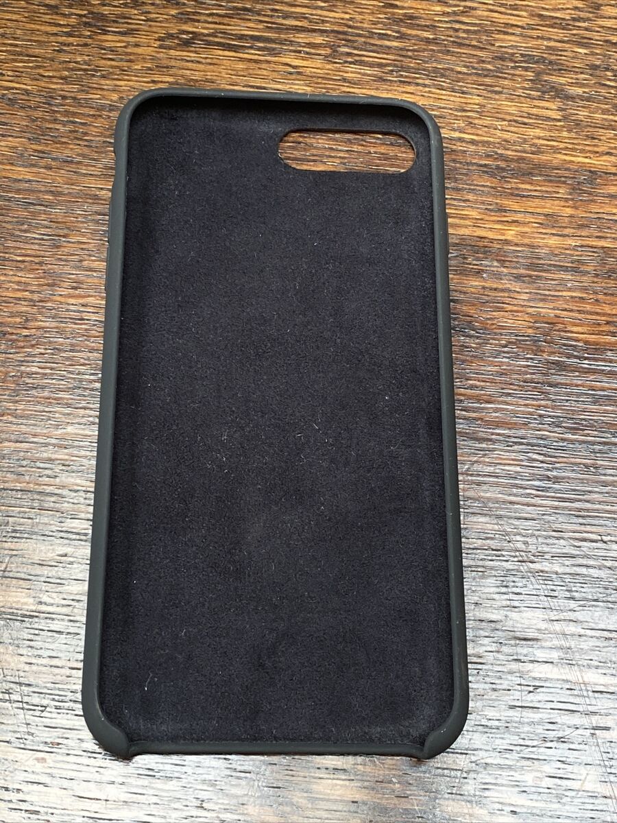 Genuine Apple iPhone 8 Plus / 7 Plus Black Silicone Case | eBay Genuine Apple iPhone 8 Plus / 7 Plus Black Silicone Case | eBay