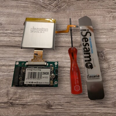 256gb SSD Upgrade & 2000mAh Battery iPod Classic 6th 7th 256GB 5th