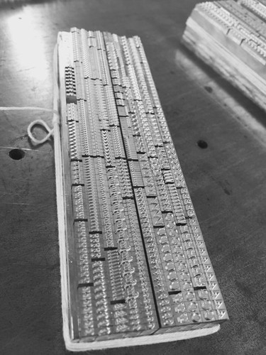 New Letterpress type - 12 point Bembo Italic - Picture 5 of 5