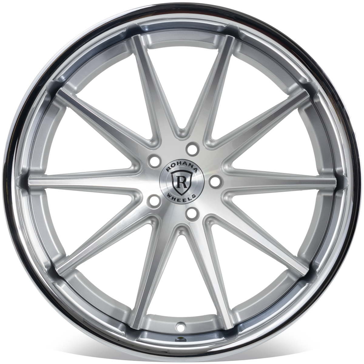 20” ROHANA RFC10 MACHINED SILVER WHEELS RIMS FOR JAGUAR XE