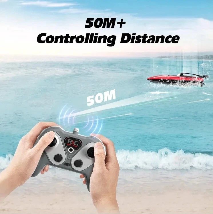 Kinder Smart Spielzeug RC Boot Jungen Mädchen Elektrisch Ferngesteuerte Schiff - Bild 2 von 4