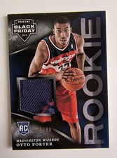 OTTO PORTER Rookie Memorabilia Card #6/99 - 2013 Panini BLACK FRIDAY #58. rookie card picture