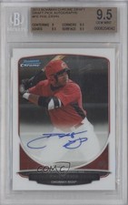 2013 Bowman Draft Chrome Prospect Phil Ervin #BCA-PE BGS 9.5 GEM MINT Auto fm0