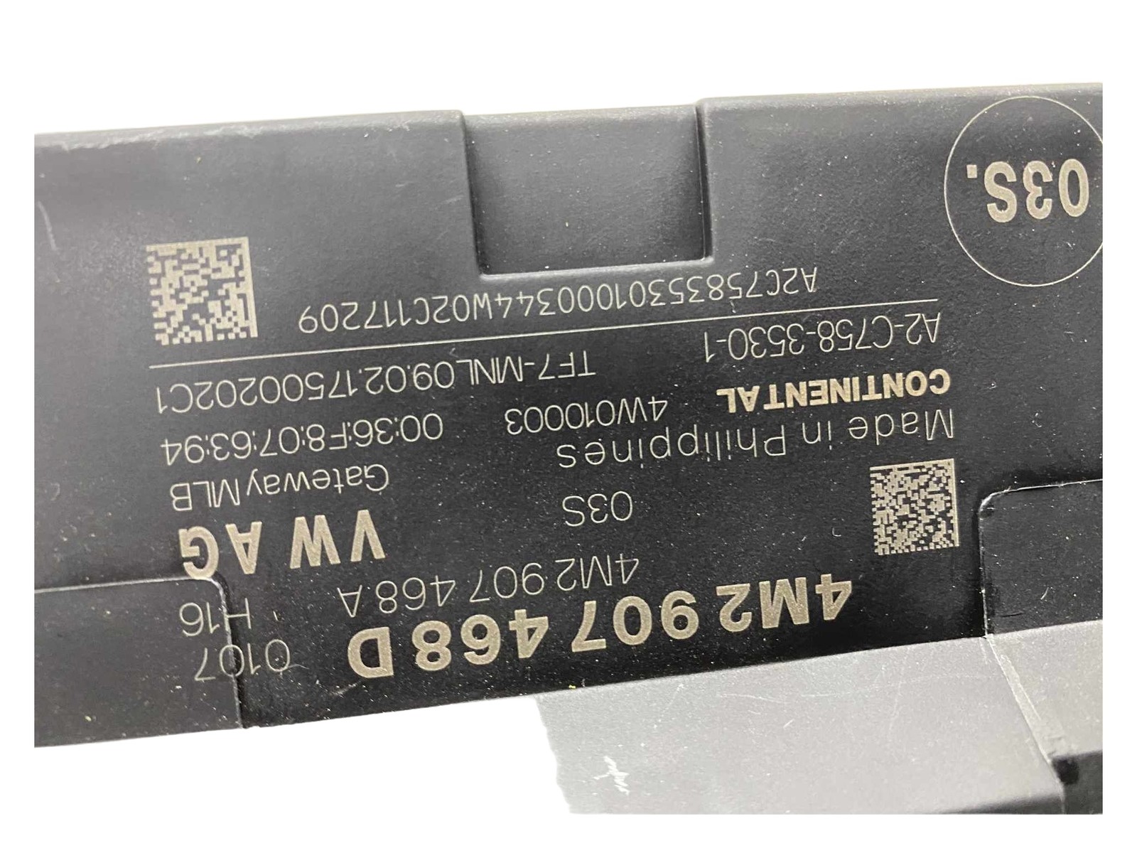 Bentley Bentayga 2015-2020 Interface control module P/N 4M2907468D